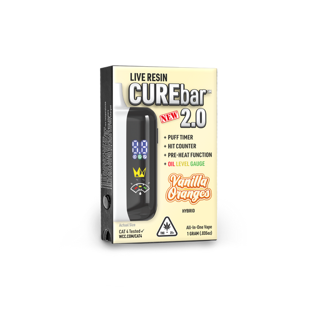 WCC 1g Live Resin CUREbar 2.0 All-In-One