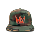 Crown Cap - Green Camo