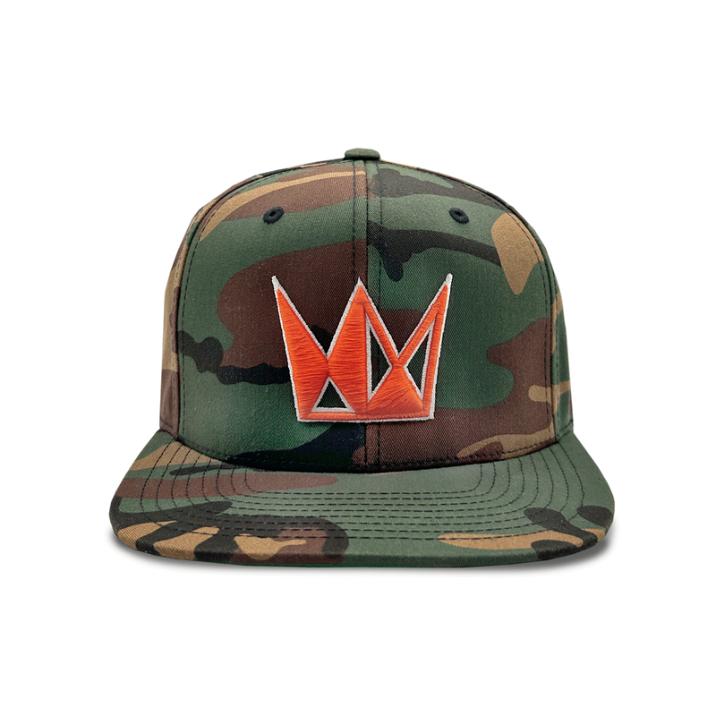 Crown Cap - Green Camo