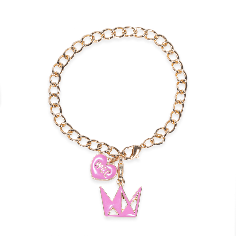 Crown Charm - Pink