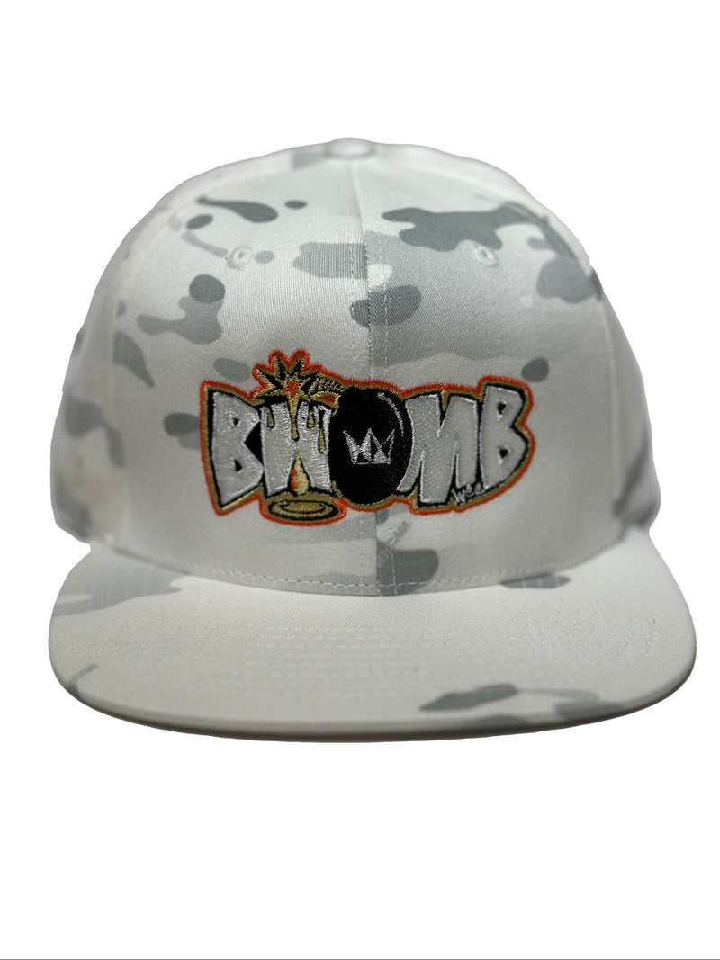 Bhomb Hat - White Camo