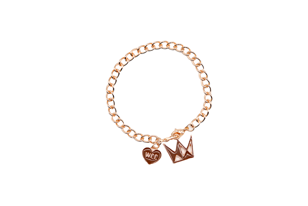 Crown Charm - Rose Gold