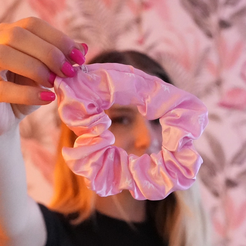 Stash Scrunchie - Pink