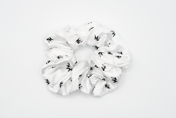 Stash Scrunchie - White