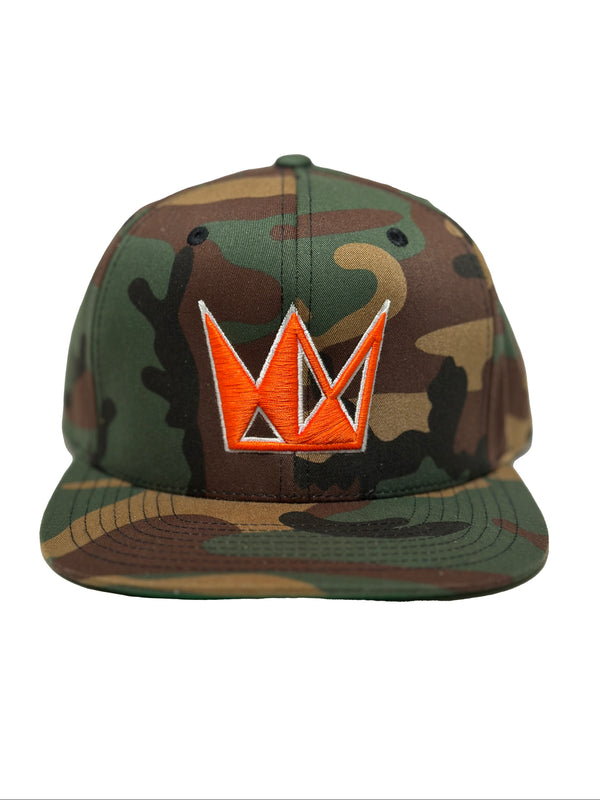 Crown Cap - Green Camo