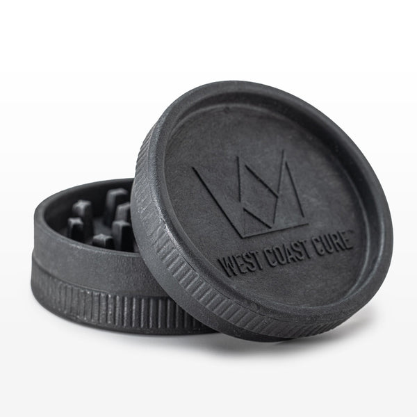 2 Piece Hemp WCC x Santa Cruz Shredder Black Grinder
