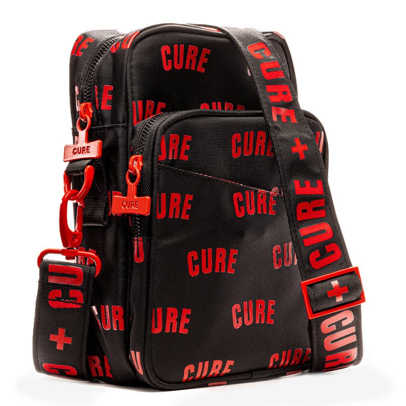 Dark Patchwork Mini Messenger – CURE by WCC